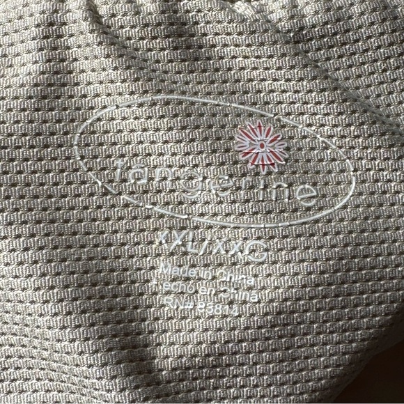 TANGERINE lightweight skort in tan activewear & golf elastic / drawstring waist - Picture 7 of 7